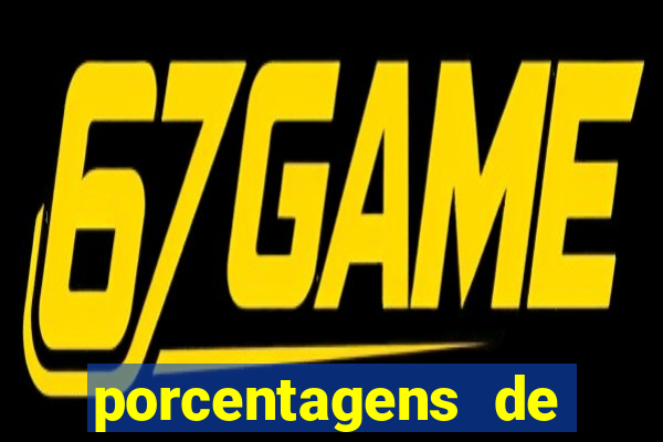 porcentagens de jogos pagantes